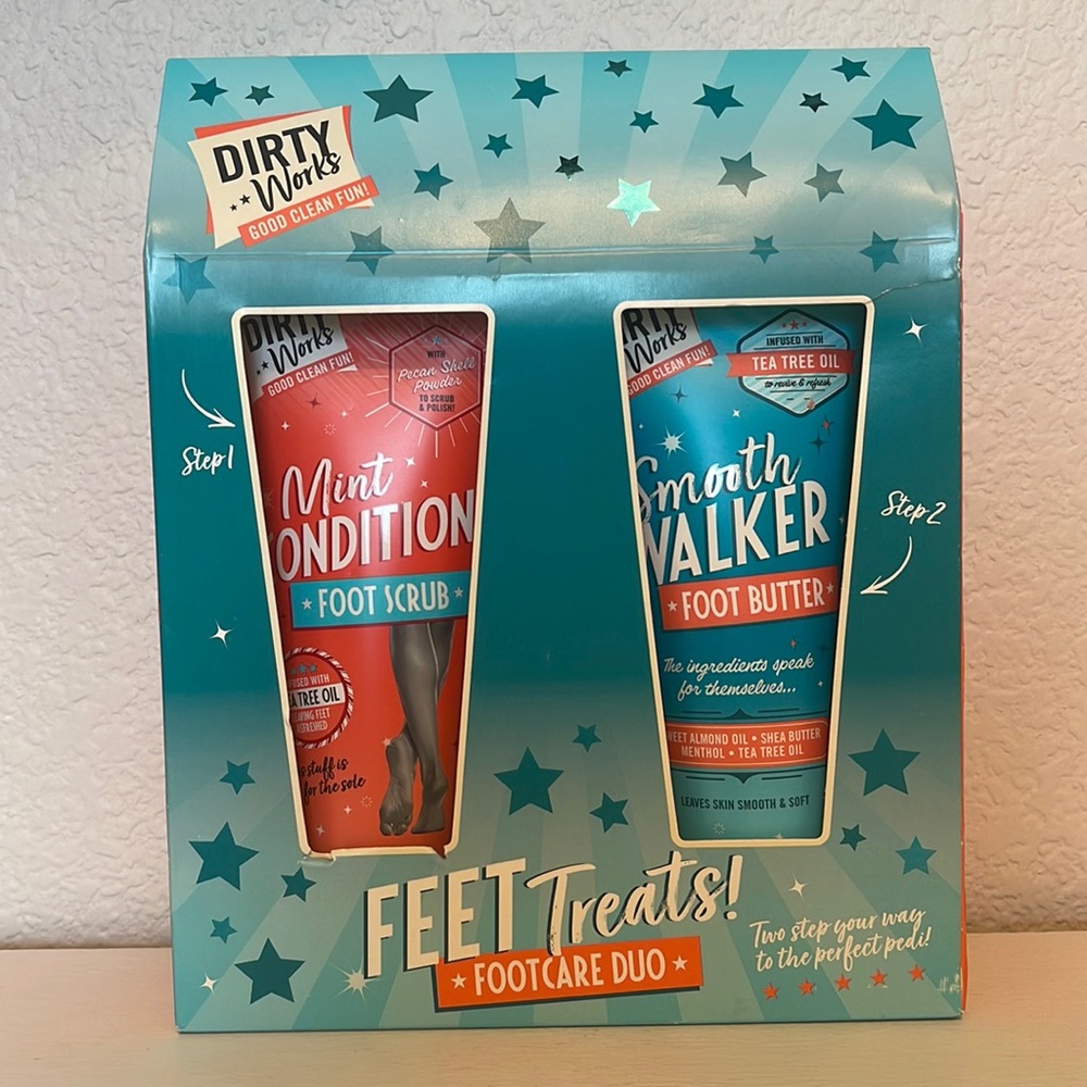Dirty Works Feet Treats! Foot Care Duo